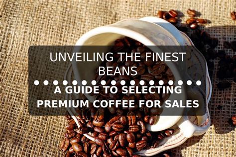 Discovering the Perfect Blend: Selecting the Finest Beans for Your Roasting Haven