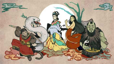 Diverse Specters in Traditional Chinese Legends