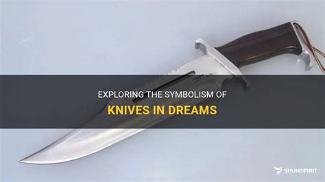 Diving into Dreamwork Techniques: Unveiling the Profound Significance Behind Knife Fragmentation