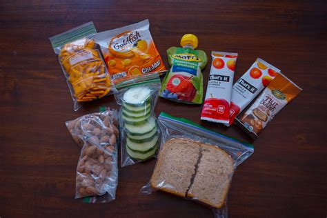 Don't Forget to Pack Snacks and Water for Long Journeys