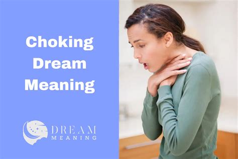 Dream of Choking: Causes and Significance