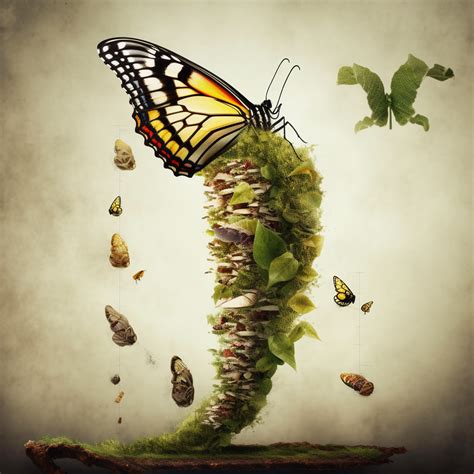 Dreaming of Metamorphosis: Embracing the Magnificence of the Butterfly's Evolution