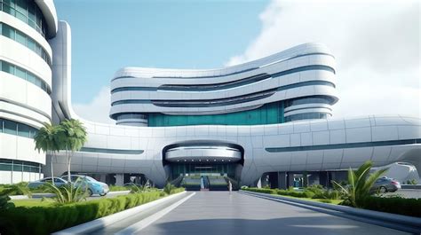 Dreams of a Futuristic Hospital Building: Step into Tomorrow's Healthcare