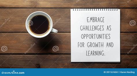 Embrace Challenges and Learn from Setbacks as Opportunities