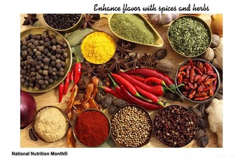 Enhance Flavors with Herbs and Spices