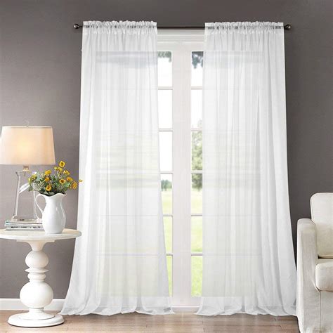 Enhancing Natural Light with Bright White Drapes