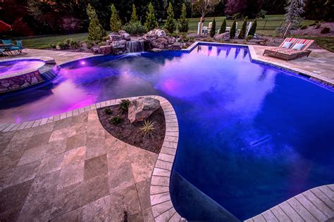 Enhancing Your Pool with Lighting and Water Features