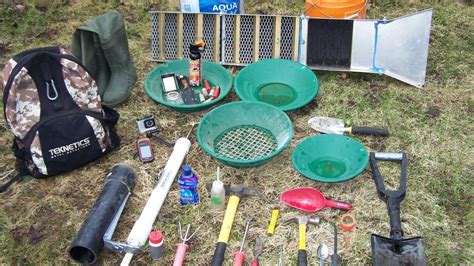 Equipment and Tools for Gold Prospecting