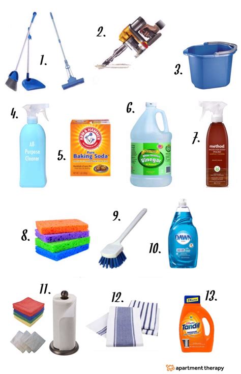 Essential Cleaning Tools and Products