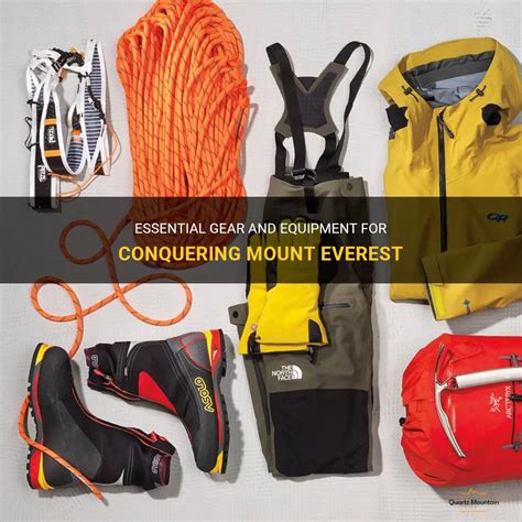 Essential Gear for Conquering Mighty Heights