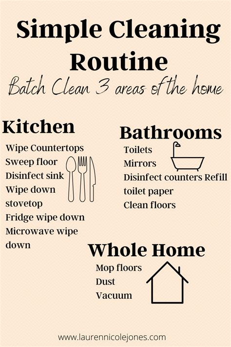 Establishing a Cleaning Routine for a Serene State of Mind