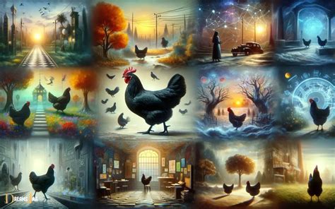 Examining Common Scenarios and Actions Involving Black Chickens in Dreams