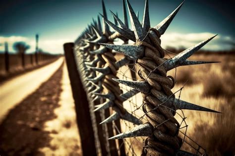 Examining the Symbolism of a Spiked Barrier: Barbed Wire Fence as a Representation of Personal Boundaries