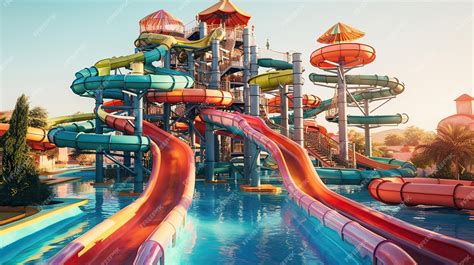 Experience the Thrilling Adventure of Twisting and Turning Water Slides