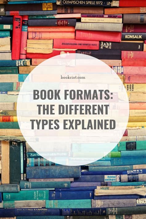 Exploring Different Book Formats