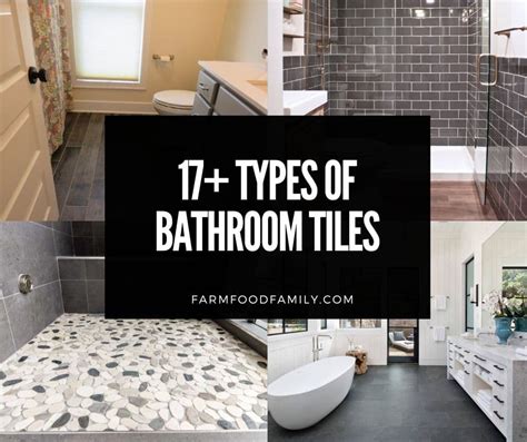 Exploring Different Types of Bathroom Tiles