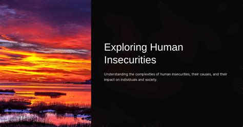 Exploring Insecurities: Understanding the Potential Causes Behind Such Dreams