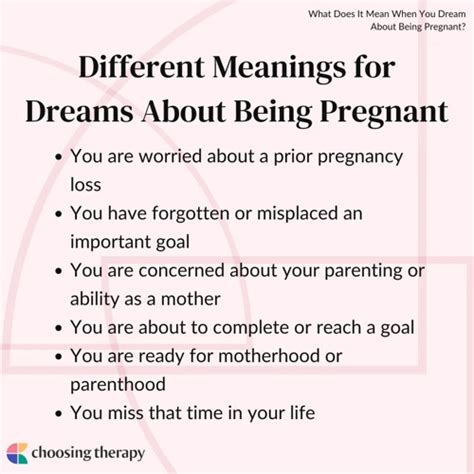 Exploring Symbolic Meanings Behind Pregnancy in Dream Realm