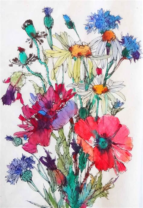 Exploring the Art of Creating Striking Floral Artworks through Color and Composition