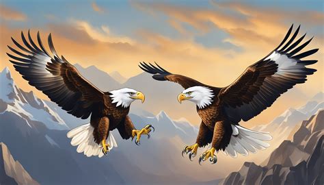 Exploring the Cultural Interpretations of Eagles Engaging in Combat