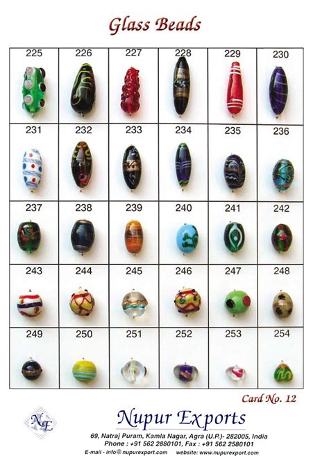 Exploring the Diversity of Bead Types