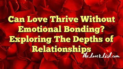 Exploring the Emotional Depths of Your Relationship Fantasies