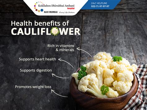 Exploring the Health Benefits of Cauliflower