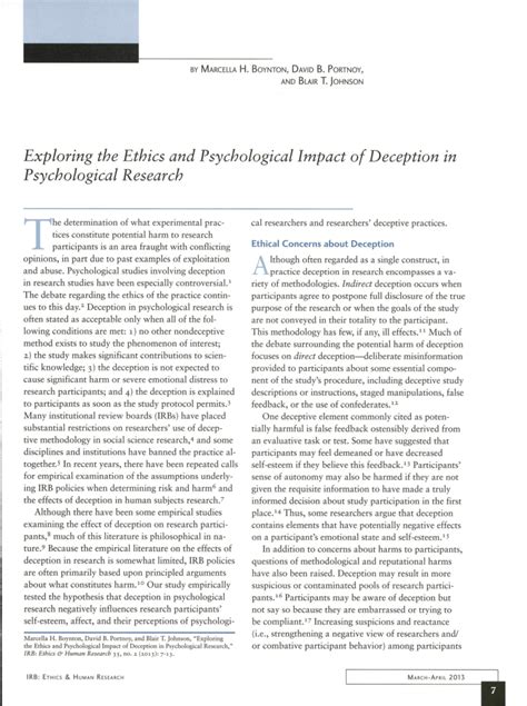 Exploring the Psychological Impact of Familial Deception