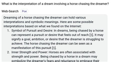 Exploring the Psychological Interpretation of Dreams Involving Equine Creatures