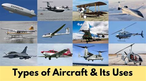 Exploring the Range: Various Categories of Aircraft and Their Applications