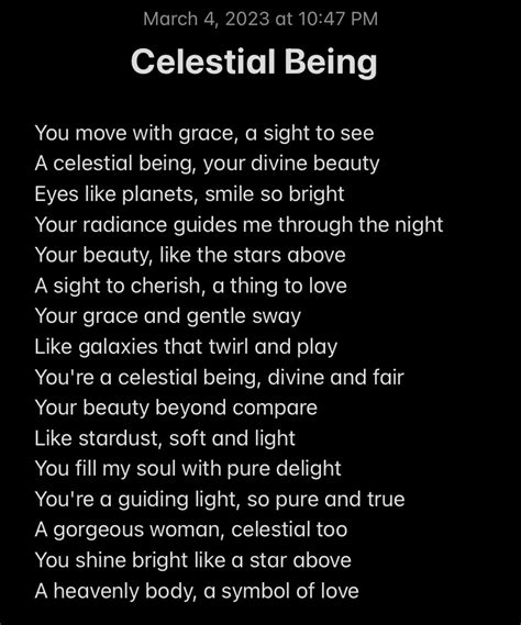 Exploring the Role of Celestial Beings in the Poem