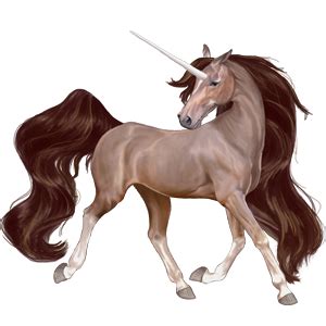 Exploring the Shades of a Brown Unicorn's Mane