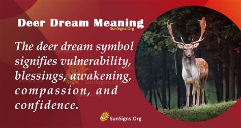 Exploring the Significance of Deer Symbolism in Dream Interpretation