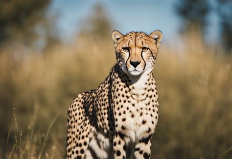 Exploring the Symbolic Significance of a Cheetah Engaging in Aquatic Exploration