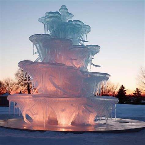 Exploring the art of frozen masterpieces: captivating ice cream sculptures