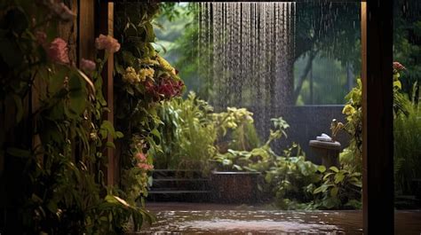 Finding Peace in the Rain: The Meditative Qualities of a Serene Shower