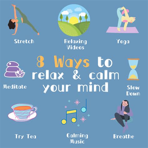 Focusing on Self-Care and Relaxation Techniques