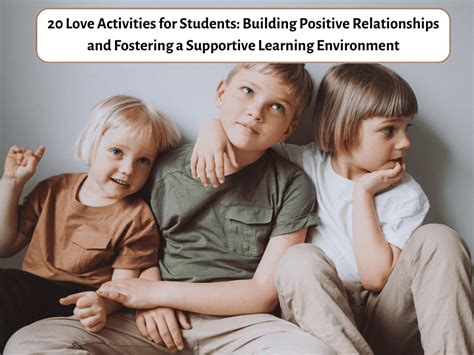 Fostering a Supportive and Loving Environment