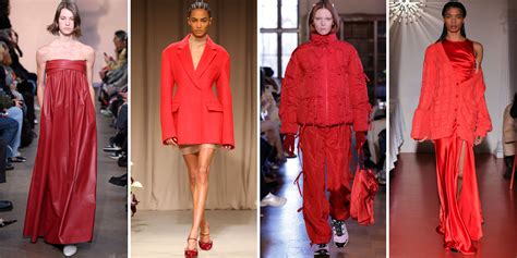 From the Runway to the Red Carpet: Crimson Attire Trends