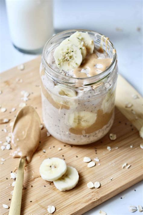 Fuel Up with Our Protein-Packed Peanut Butter and Banana Overnight Oats