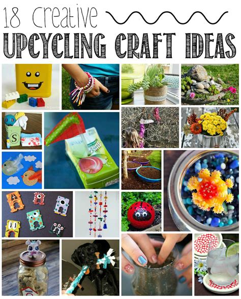 Fun Crafts and Upcycling Ideas