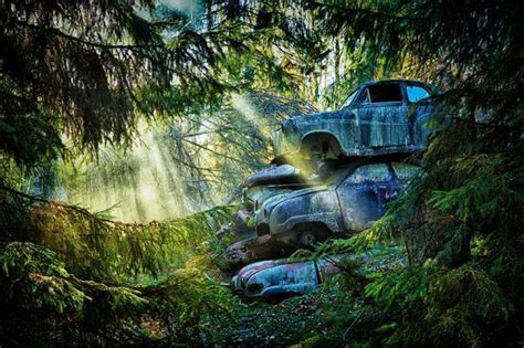 Hauntingly Beautiful: Exploring Eerie Car Graveyards Around the World