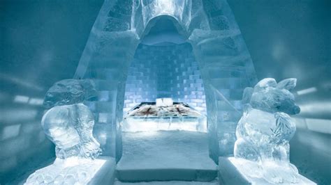 Ice Hotels: A Fantasyland Made of Frozen Dreams