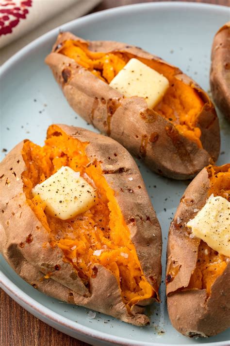 Indulge in the Comforting Sweetness of Baked Sweet Potatoes