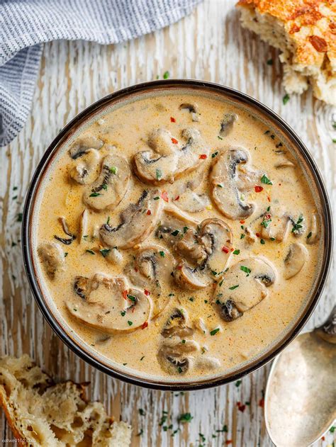 Indulge in the Rich and Creamy World of Mushroom Soups