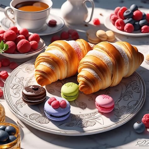 Indulging in the Richness of French Pastries: From Croissants to Macarons