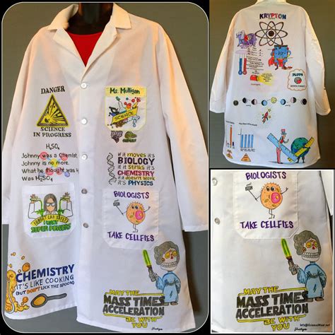 Inspiring Curiosity and Passion for Science through Lab Coat Imagery