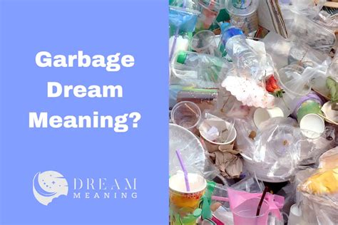 Interpreting Dreams: Dealing with Waste