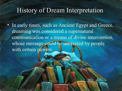 Intriguing History of Dream Analysis