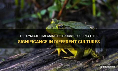 Making Sense of the Symbolic Significance of the Frog